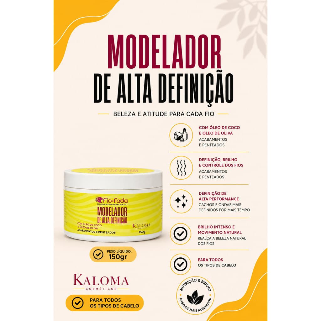 Pasta Modeladora para Tranças 150g – Alta Fixação, Controle de Frizz e Acabamento Profissional