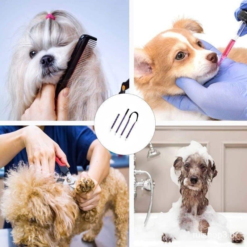 Arnês de Segurança para Animais com Trava de Retenção Metálica para Mesa de Tosa yu 6IRZ