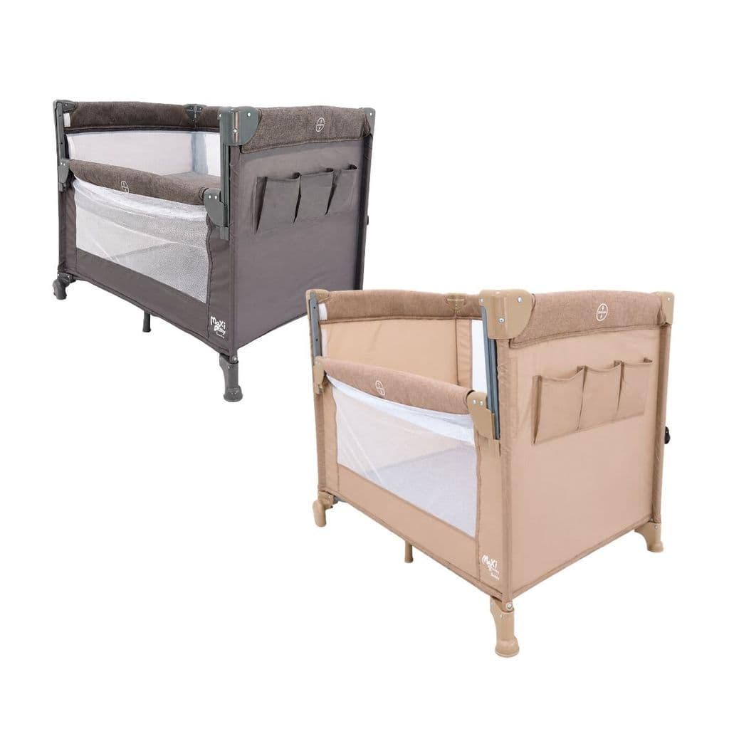Berço Portátil Cercado Bebê Co-bed Acoplado 2 Alturas Desmontável Buddy Maxi Baby