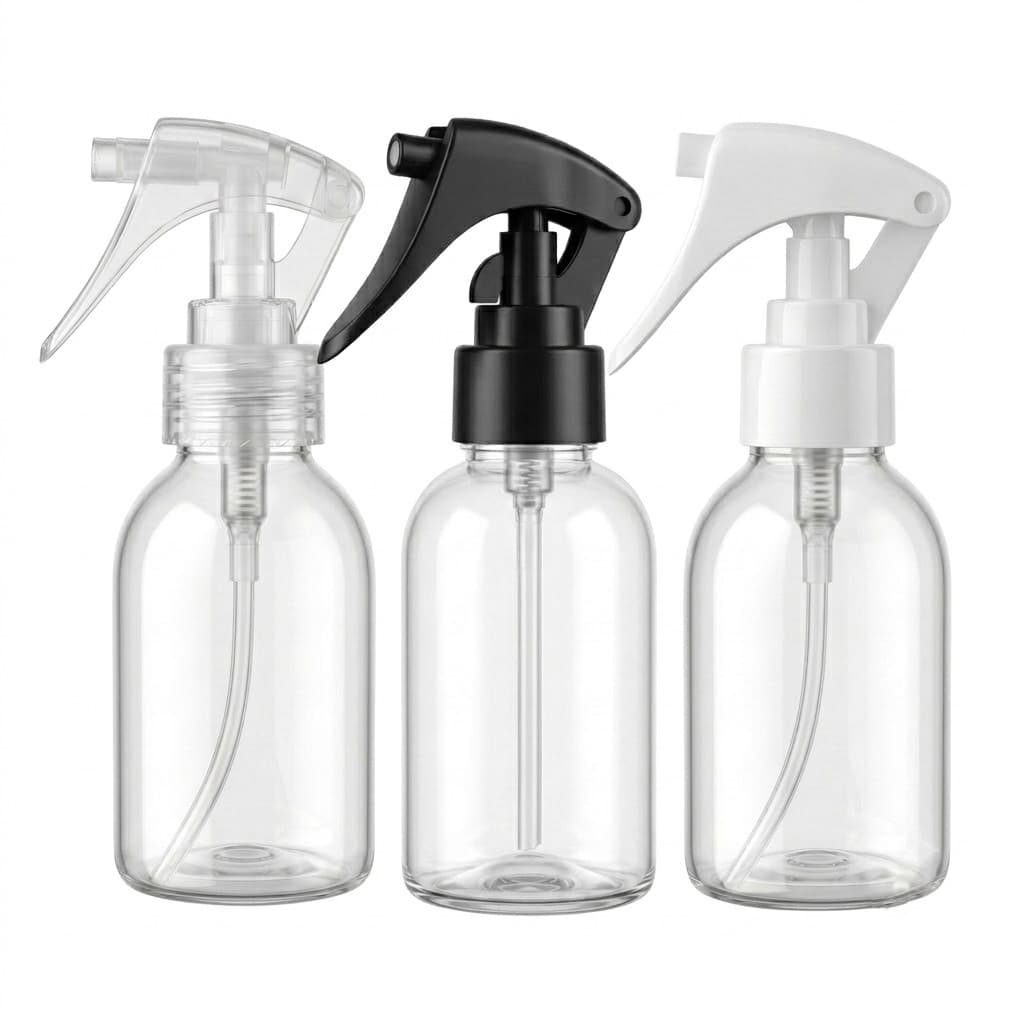 3 Frasco Pet 100ml Borrifador Redondo 24/410 Valvula Mini Gatilho | Perfumes | Águas Perfumadas | Aromatizadores | Home