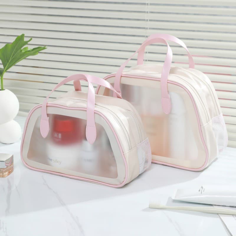Saco de atacado de fábrica de desenhos animados bonito coelho saco de higiene pessoal processamento personalizado fosco
