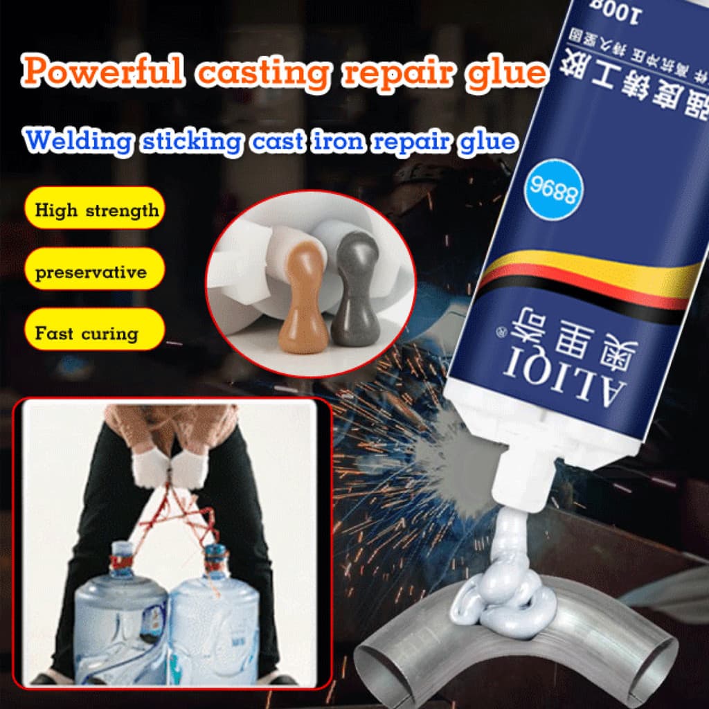 [Impermeável Forte] [Heat Resistant] Cola/Adesivo/Metal/Reparo/Alta Temperatura