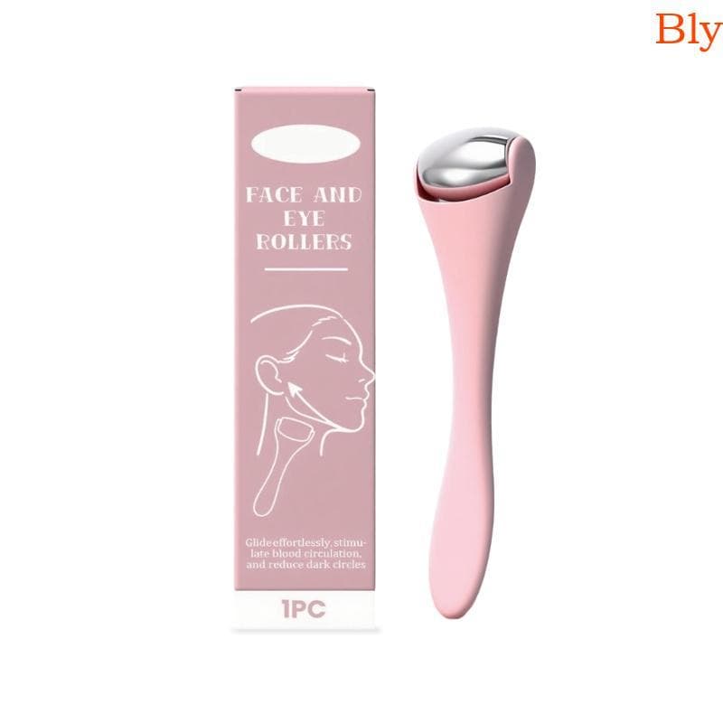 Bly Ferramenta De Escultura Facial Com Rolos De Metal , Corpo Leve Para Drenagems , Liberação De Tensão , Acessório Port