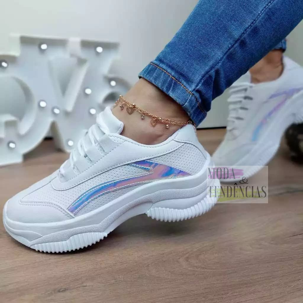 Tênis PM Femmy Feminino Casual do 34 ao 43 – Super Conforto para o Dia a Dia