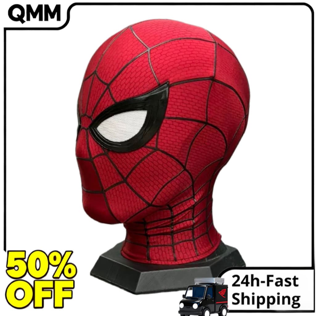 Homem-Aranha 4 Novo Dia Máscara De Filme Do Cosplay Capacete Completo Máscaras 3D Artesanal Preciso Tom Holland Versão A