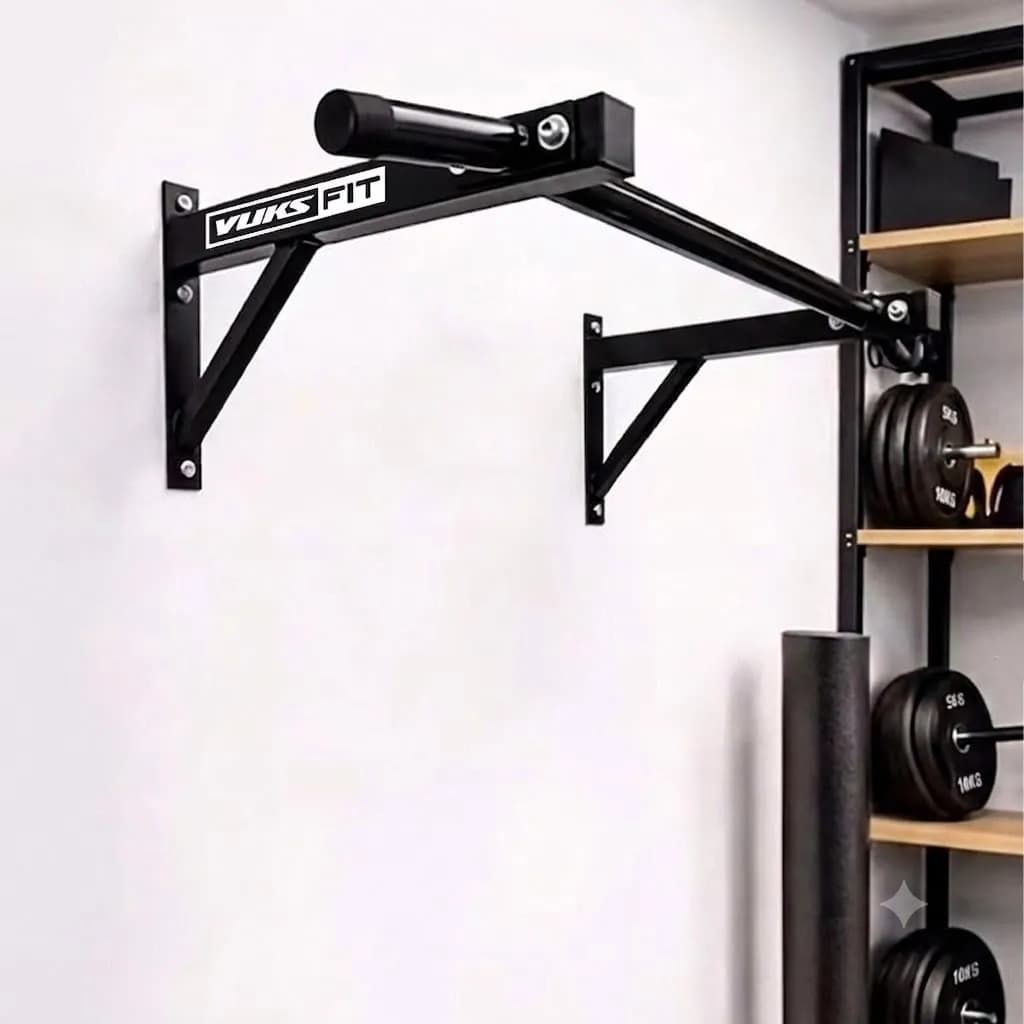 Barra Fixa De Parede Pull-up Modelo Interno Externo Completa