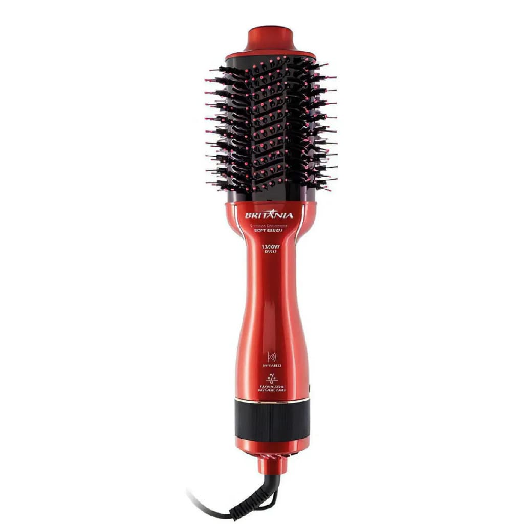 Escova Secadora Soft Bes12 Luz Infrared 1300w Bivolt