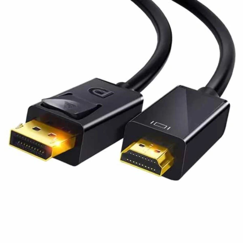 Cabo Adaptador HDMI para Displayport 4K Suporte 60Hz