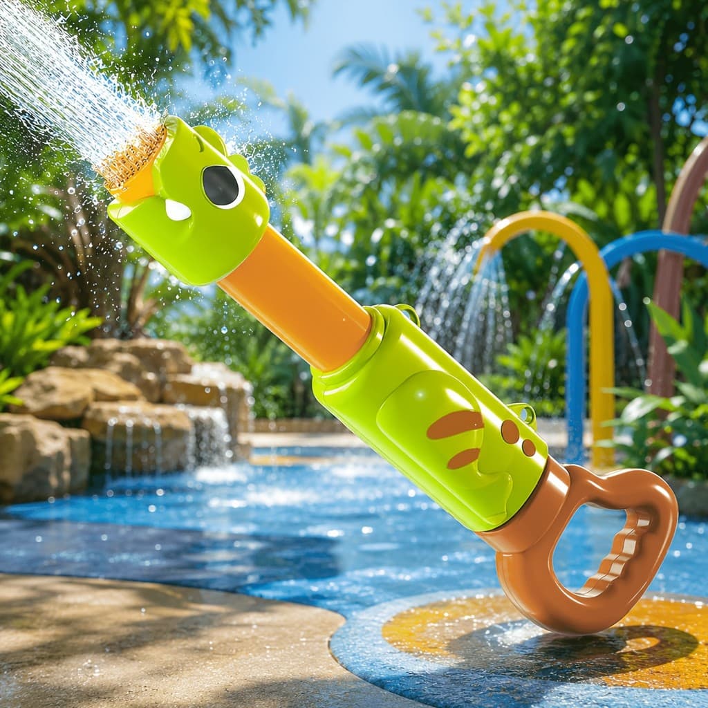 Brinquedo de Pulverização de Água Retrátil TAQIZHU, Brinquedo de Água para Atividades ao Ar Livre, Adequado para Praia e