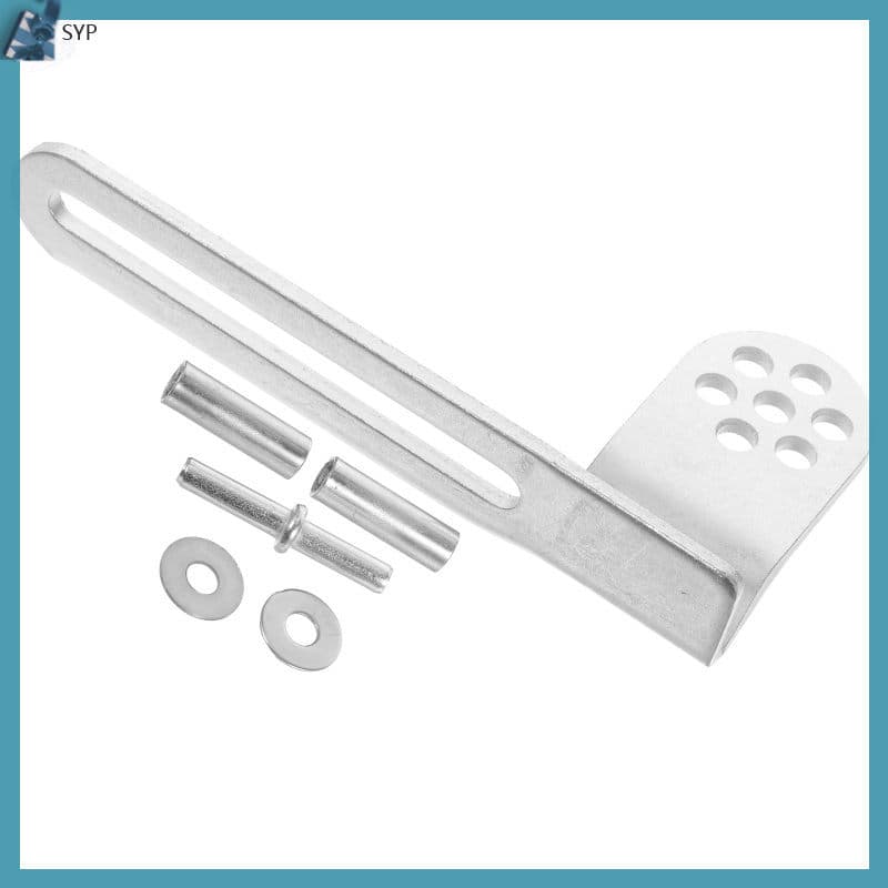 🔧 1Conjunto Dobradiça De Geladeira Para Porta Em Aço Galvanizado Prateado