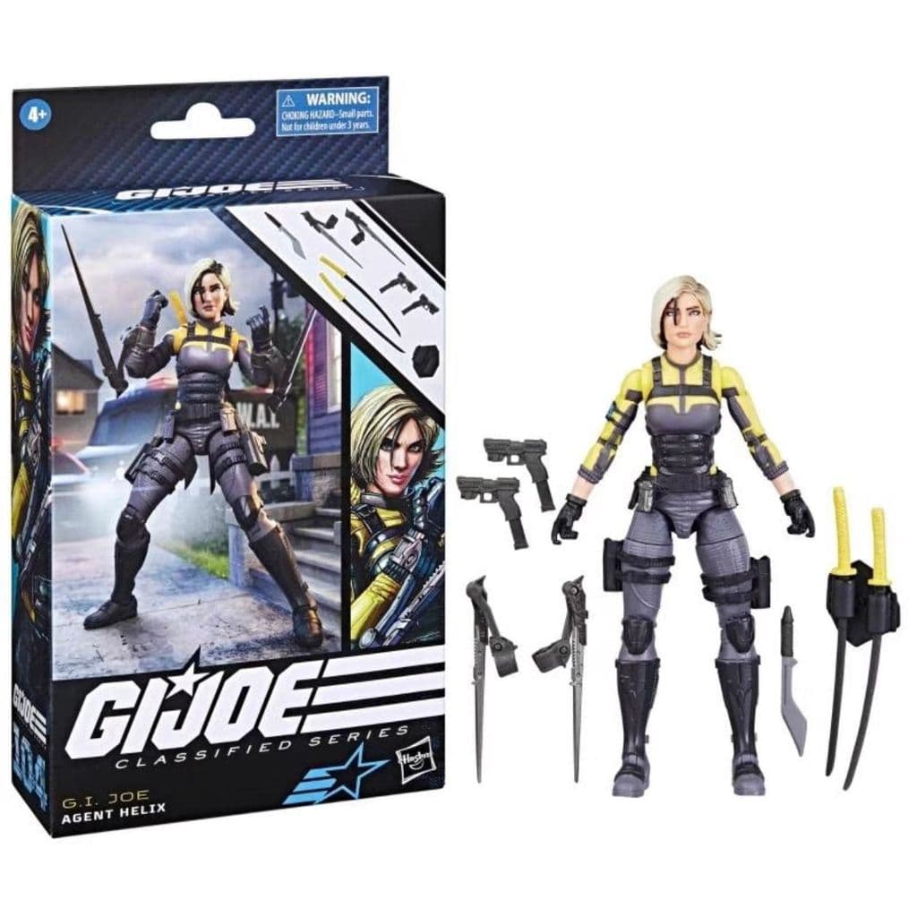 [Hasbro] GI Joe Forças Especiais No. 104 Agente Espiral 20cm Figura de Ação Pronto Estoque