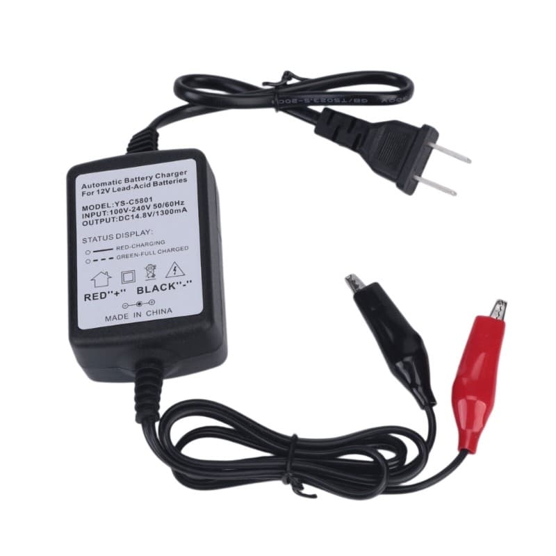 Unidade De Energia Yoo 12V Com Carregamento De Cabos De Braçadeira Para Manutenção De Rotina