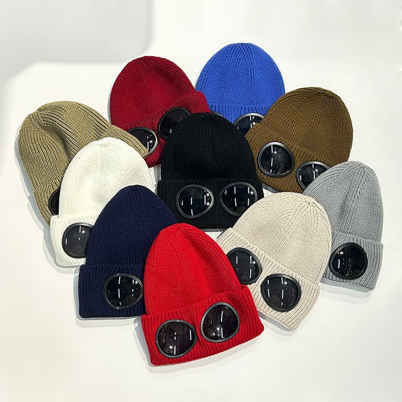 Mulheres Homens Inverno À Prova De Vento Óculos De Malha Chapéu Quente Gorro Chapéus Máscara De Esqui Boné Ao Ar Livre P