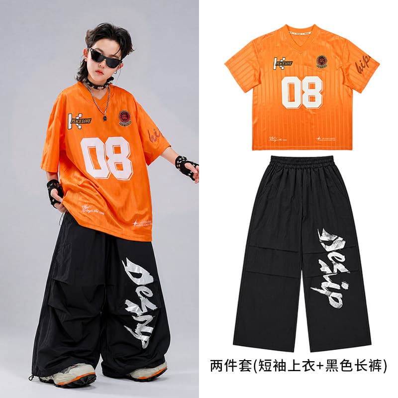 Crianças dança de rua roupas da moda meninos trajes desempenho tambores legal bonito hiphop Hip Hop meninas dança desemp