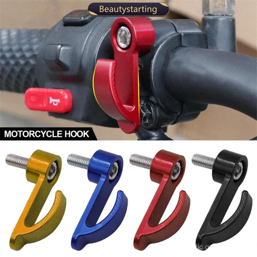 [CNC Motocicleta Modificada Bomba Superior Gancho Sideral E-bike UQI U + B De Capacete N1S Armazenamento L]