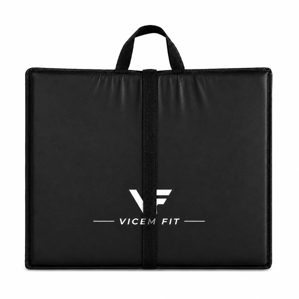 Colchonete Fitness Dobrável Portátil Acolchoado Treinos Exercícios Yoga Academia Pilates