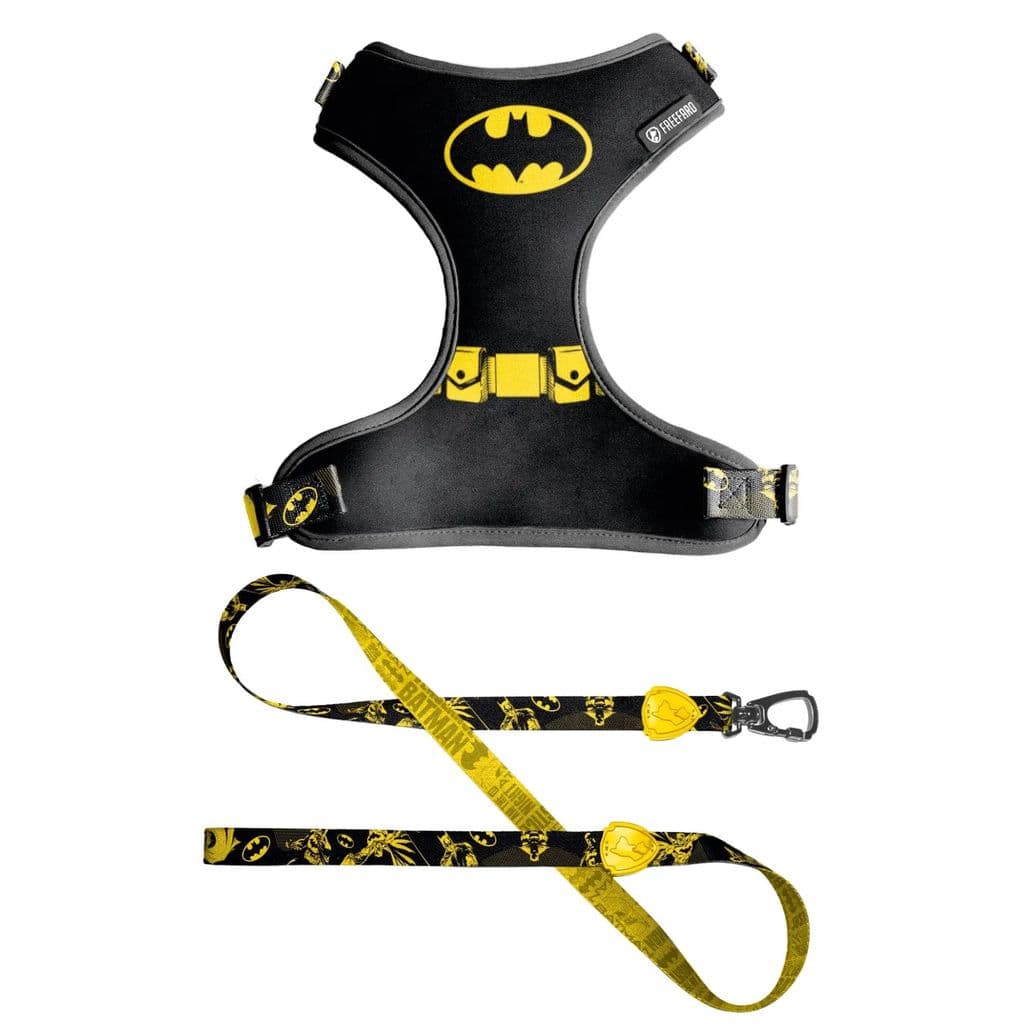 Peitoral Para Cachorro Freefaro Pet Batman 2026 Licenciado Ajustável Cães