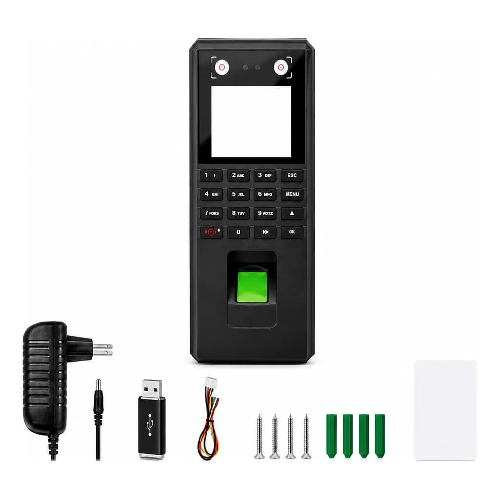 Ponto Digital Controlador De Acesso Biométrico Facial