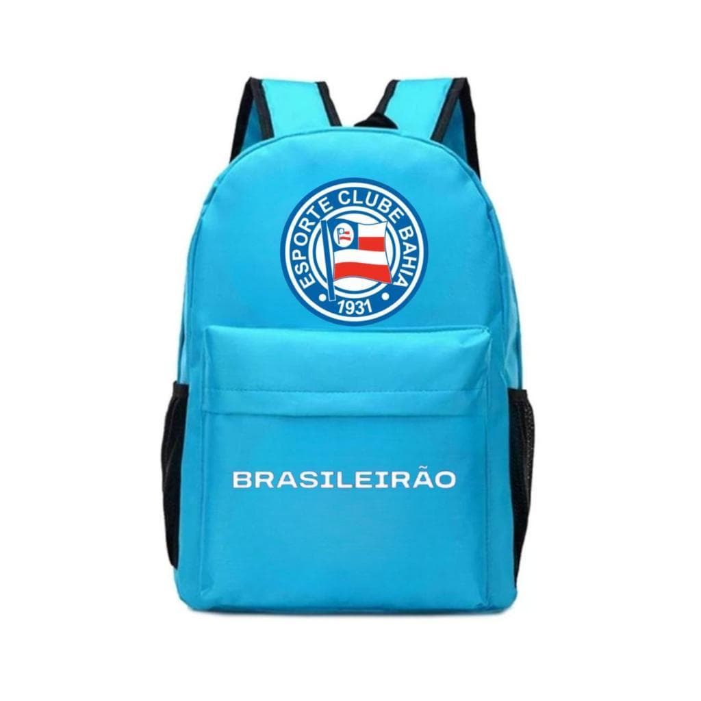 Mochila Futebol Todos os Times do Brasileirão Moderna Reforçada Varias Cores Envio Imediato Lançamento Promoção