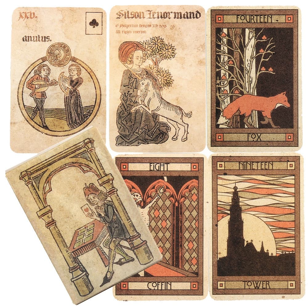 Baralho de Tarot Silson Lenormand, Jogos de Alta Qualidade para Adivinhação/OCC Card 2A84