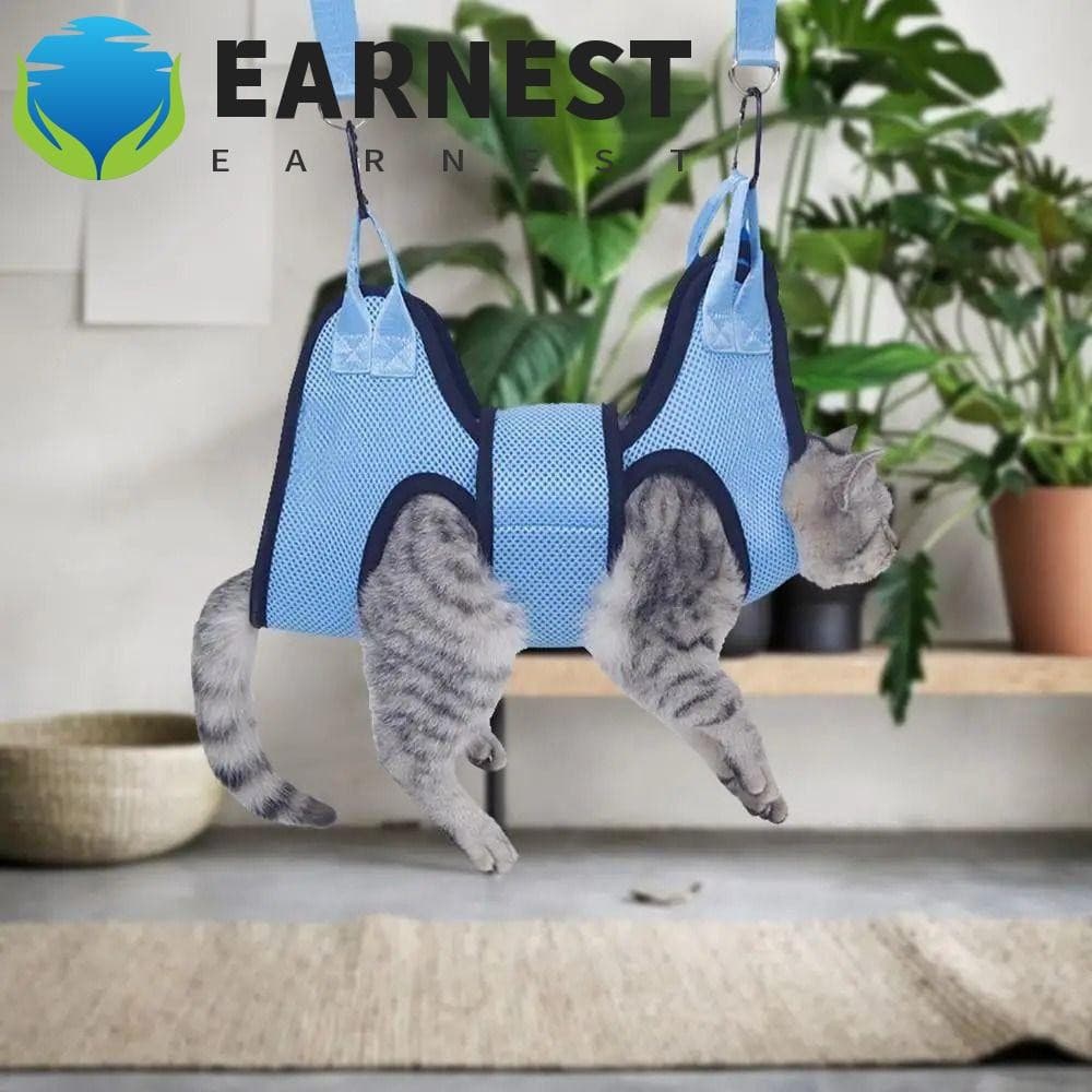Rede Para Cuidados Com Cães EARNEST , Bolsa De Contenção Alça De Segurança , Aparar Unhas De Animais De Estimação , Resi