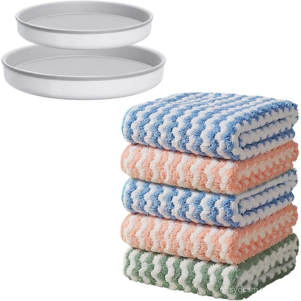 Pano de Limpeza de Microfibra JOYMOOP, Panos de Limpeza de Microfibra Reutilizáveis e Absorventes, Pano de Prato para Co