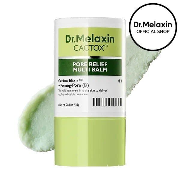 [Dr.Melainficial] CACTOREMULTIBALM com Cacto Refrescante Reduz Inchaço e Reduz Poros para Cuidado e Reparação Visível do