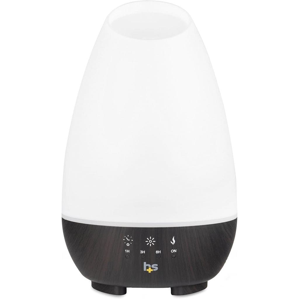 Difusor de Óleos Essenciais HealthSmart 500ML para Ambientes Grandes, Umidificador de Névoa Fria e Difusor de Aromaterap