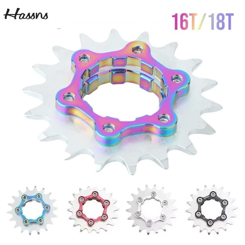 kit De Conversão De Velocidade Única HASSNS 13t 14t 15t 16t 17t 18t 19t 20t 21t 22t Para Cubo De Salto De Sujeira base h