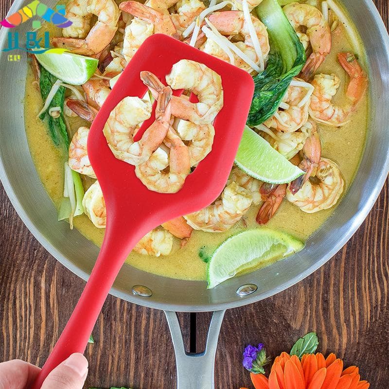 Conjunto De Utensílios De Cozinha De Silicone Com 5 Peças , Ferramentas Flexíveis Não Sti Espátula De Bolo , Batedor , E