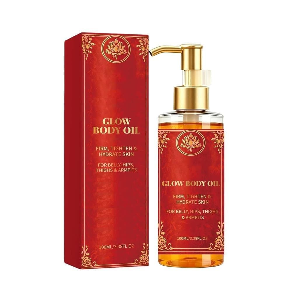Óleo Corporal Iluminador Daily Care, Óleo Hidratante e Firmador para Pele Seca, Óleo Hidratante Leve para Abdômen, Quadr