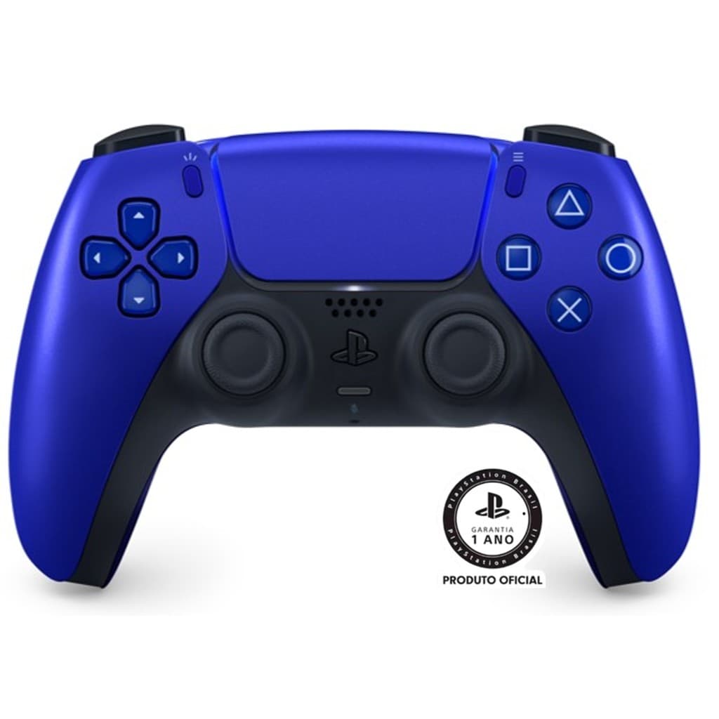 Controle PS5 Dualsense Sem Fio Sony Cobalt Blue Original (Nota e Garantia)