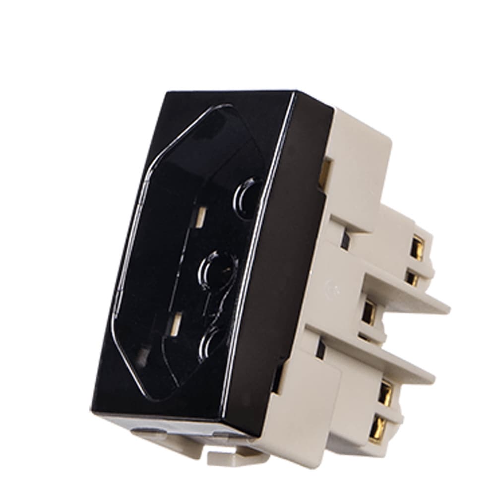 Linha Sleek Ebony Preto Tomada 2p+t 10a 250v