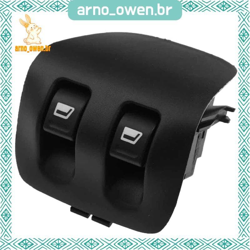 [arno_owen.br] 96327905XT 6552 . Interruptor De Controle Da Janela Traseira Do Carro Para 206 207 1998-2011 Botão Levant