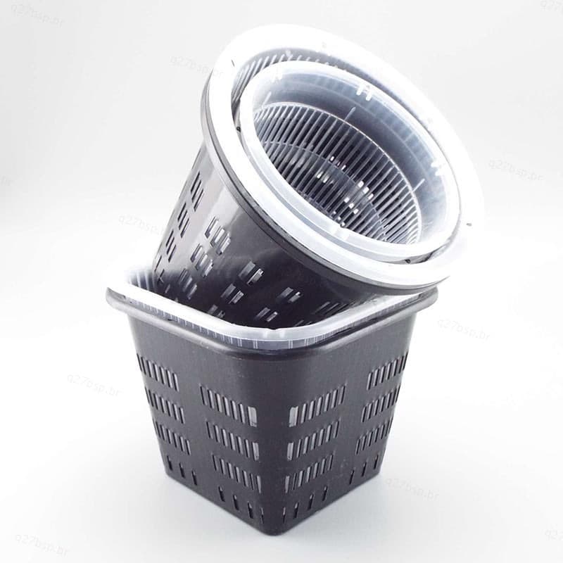 Vaso De Malha Net Copo Cesta Jardinagem Orquídea Flores Plantio Berçário Vasos Respirável Planta Vegetal Crescer Ferrame