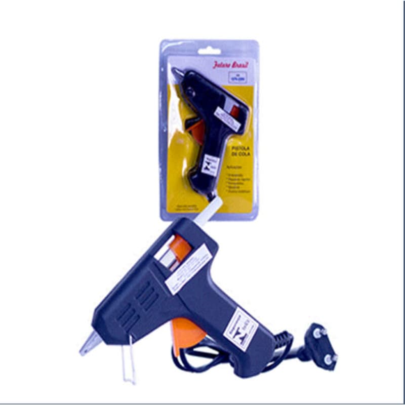 Pistola De Cola Quente Bivolt 15w Bico Fino Cola Fina - OUTLET