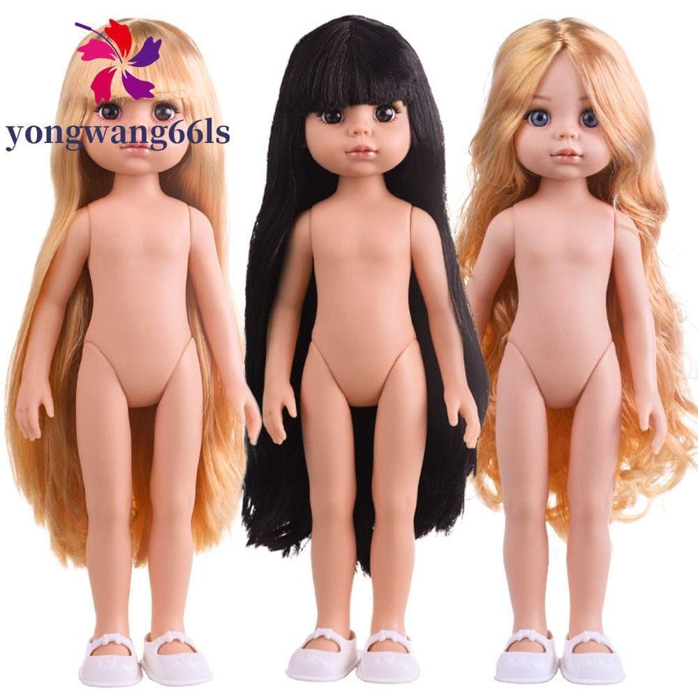 YONGWANG Boneca De 12 Polegadas , Olhos Marrons , Cabelo Loiro , BJD , Vestir-Se Móvel , 3 Cores De Humanóide