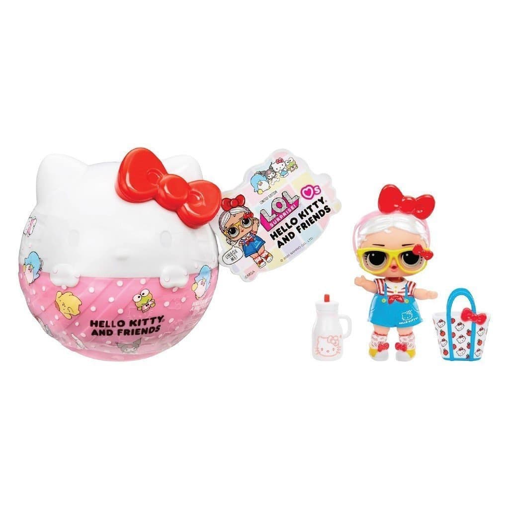 LOL Surprise Loves Hello Kitty e Amigos com Boneca, 7 Surpresas, Acessórios 3841