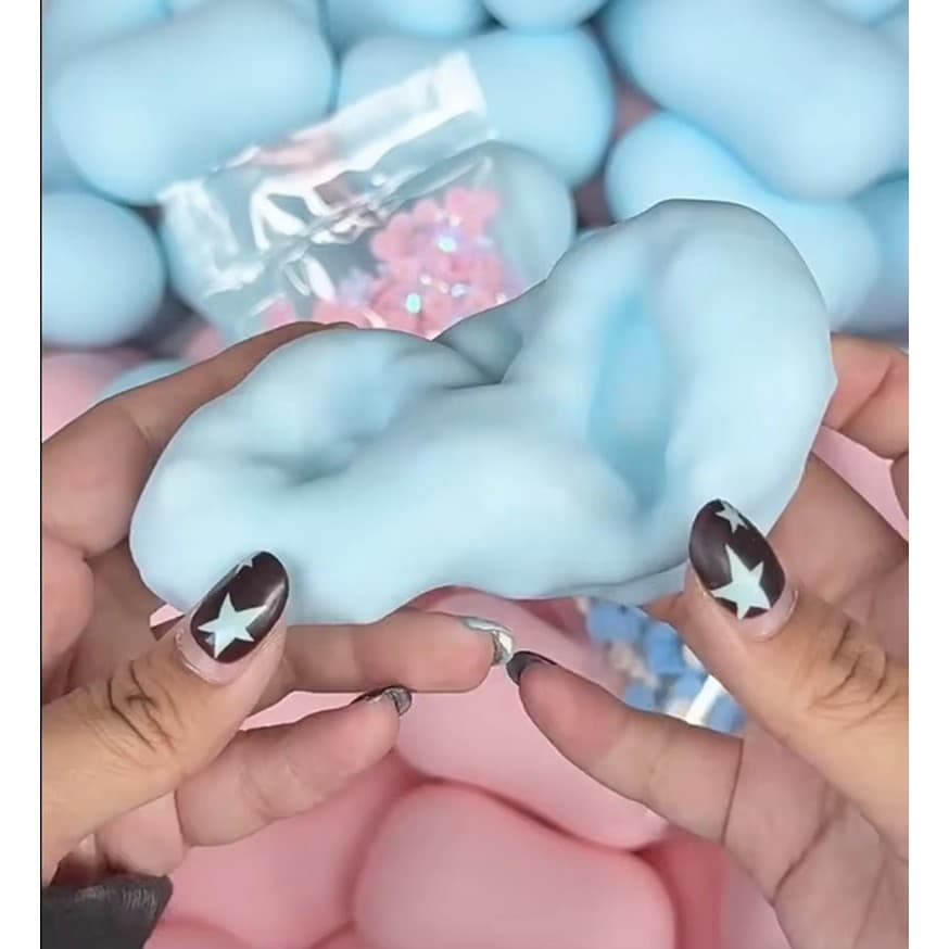 Squishy Crocante Sabão Estresse Bola Squeeze Brinquedo Simulação Queijo Fidget Blocos Redondos Preenchido ASMR Anti