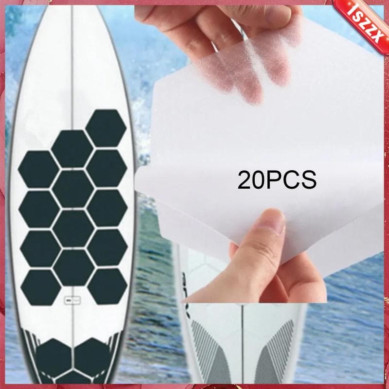 [Lszzx] Almofada Transparente Para Prancha De Surf , Antiderrapante , À Prova D'água , Tração Hexagonal , Pranchas De Re