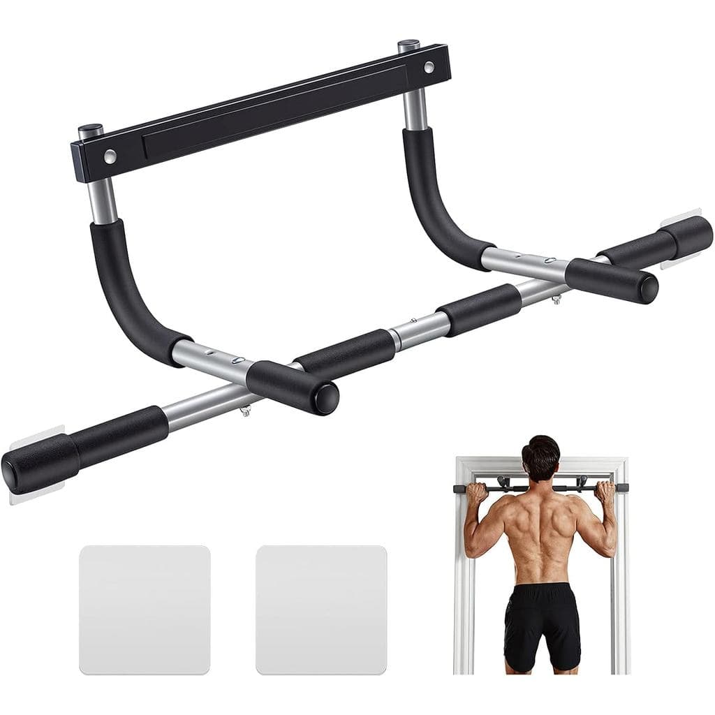 Barra de Exercícios para Porta Ally Peaks |   Barra de Exercícios para a Parte Superior do Corpo em Aço Reforçado, Capac