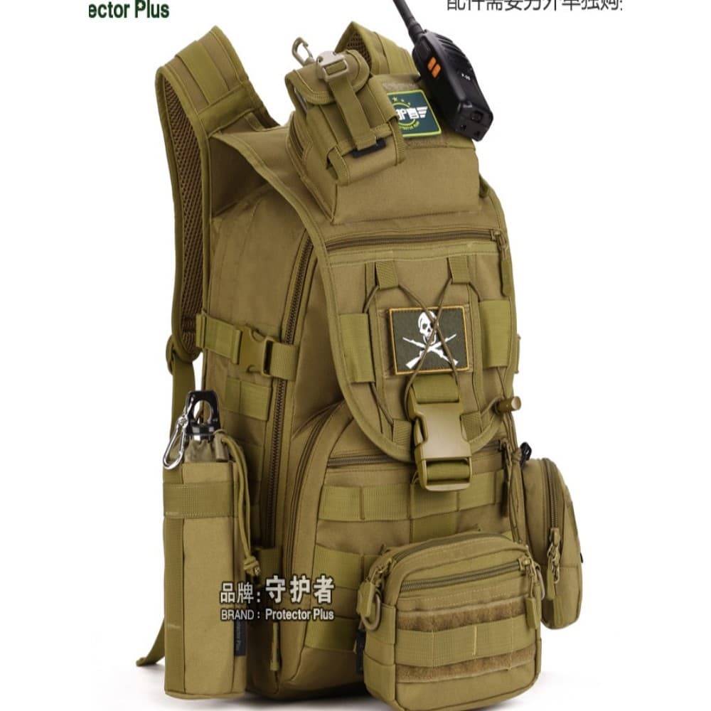 Mochila de viagem 40L Guardian Caminhadas ao ar livre Bolsa de lona Esportes Viagem Laptop Computador Bolsa