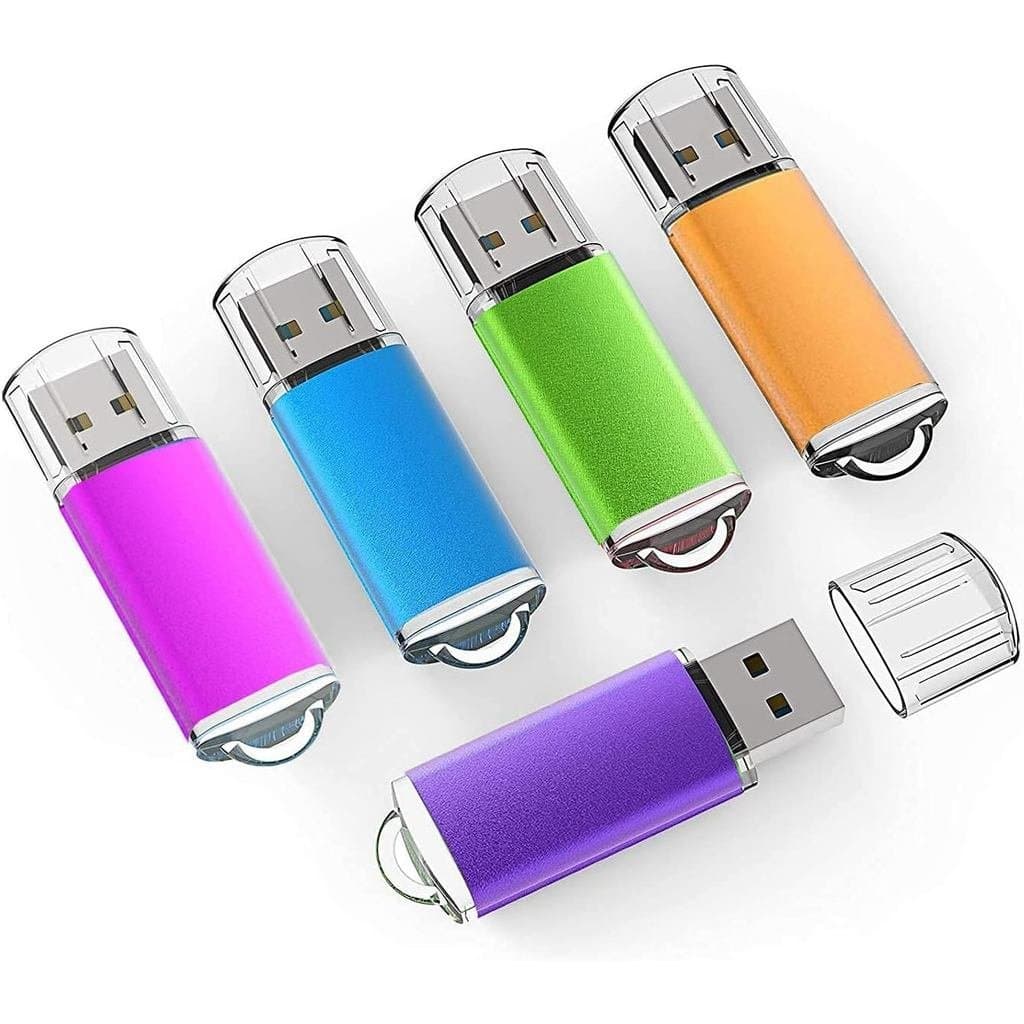 Pacote K&ZZ5 de pen drives de 64GB, pen drive USB de 64GB, pen drive USB 2.0, pen drive GigZip, pen drive de 64G adequad