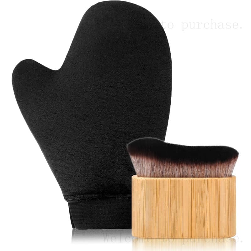 Luvas de Bronzeamento 2 em 1, Aplicador de Autobronzeador, Luva e Pincel para Autobronzeamento, Luvas de Bronzeamento pa