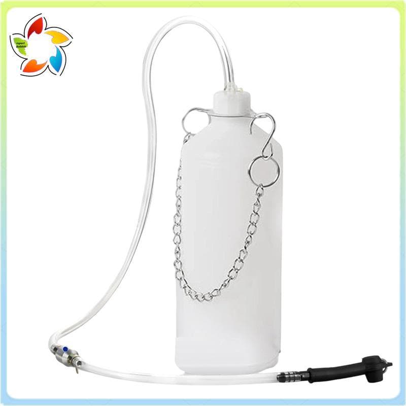 Kit Sangrador De Fluido De Freio Com Válvula De Retenção Unidirecional , Garrafa Sangradora De 1L Tubo De 24 Polegadas E