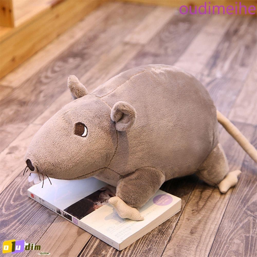 OUDIMEIHE Simulado Rato Boneca Especial Bichos De Pelúcia Brinquedo Animal De Aniversário Figura