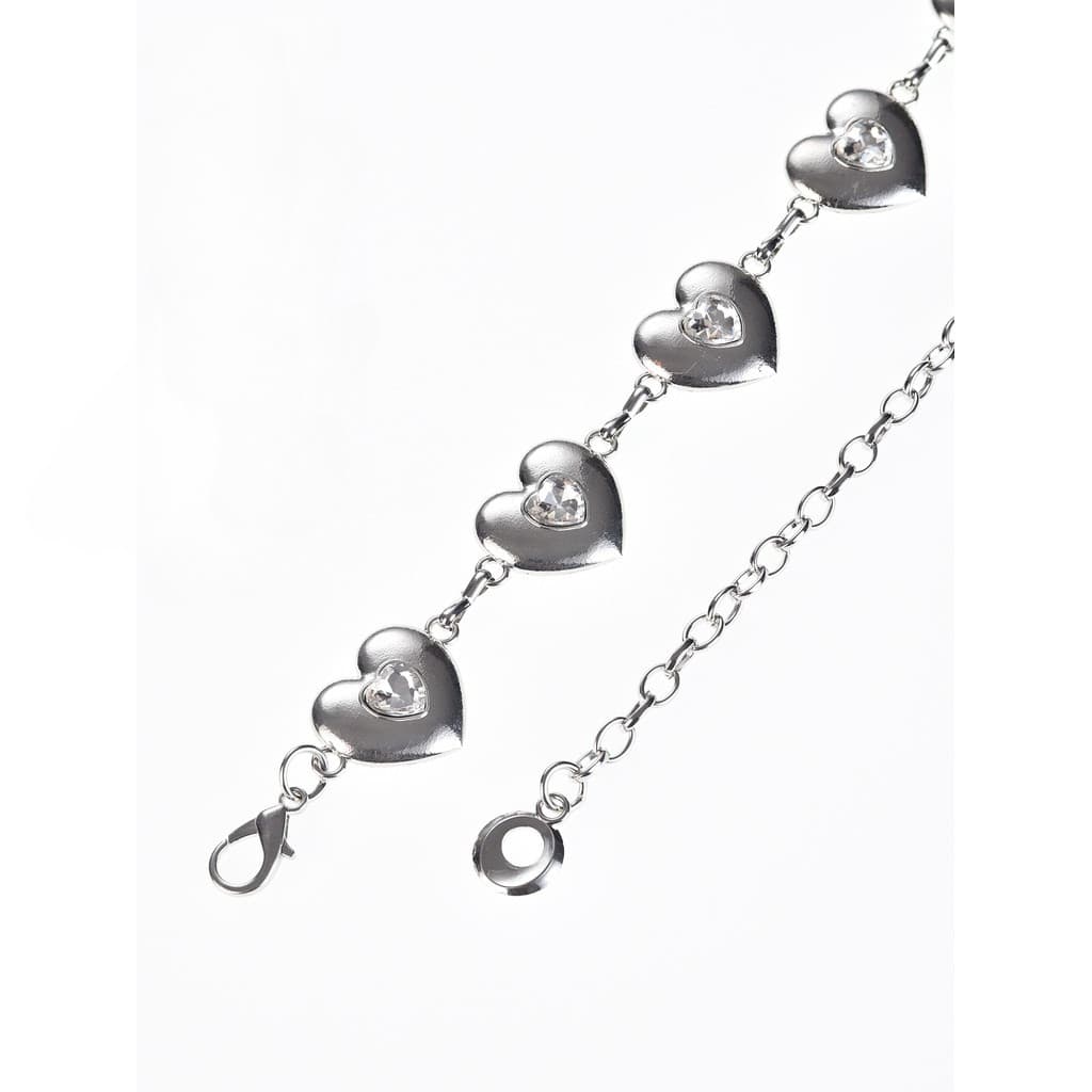 cinto cinto coração cinto diamante cinto feminino elegante coração diamante cinto metal coração com strass