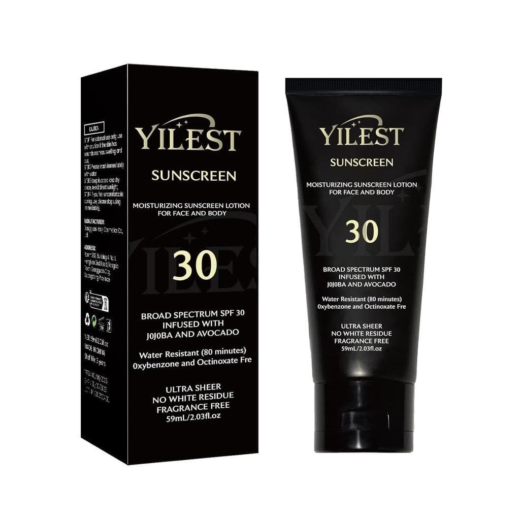 Protetor Solar Facial para Meninas, Protetor Solar Hidratante para Rosto e Corpo com FPS 30, Protetor Solar Feminino SKI