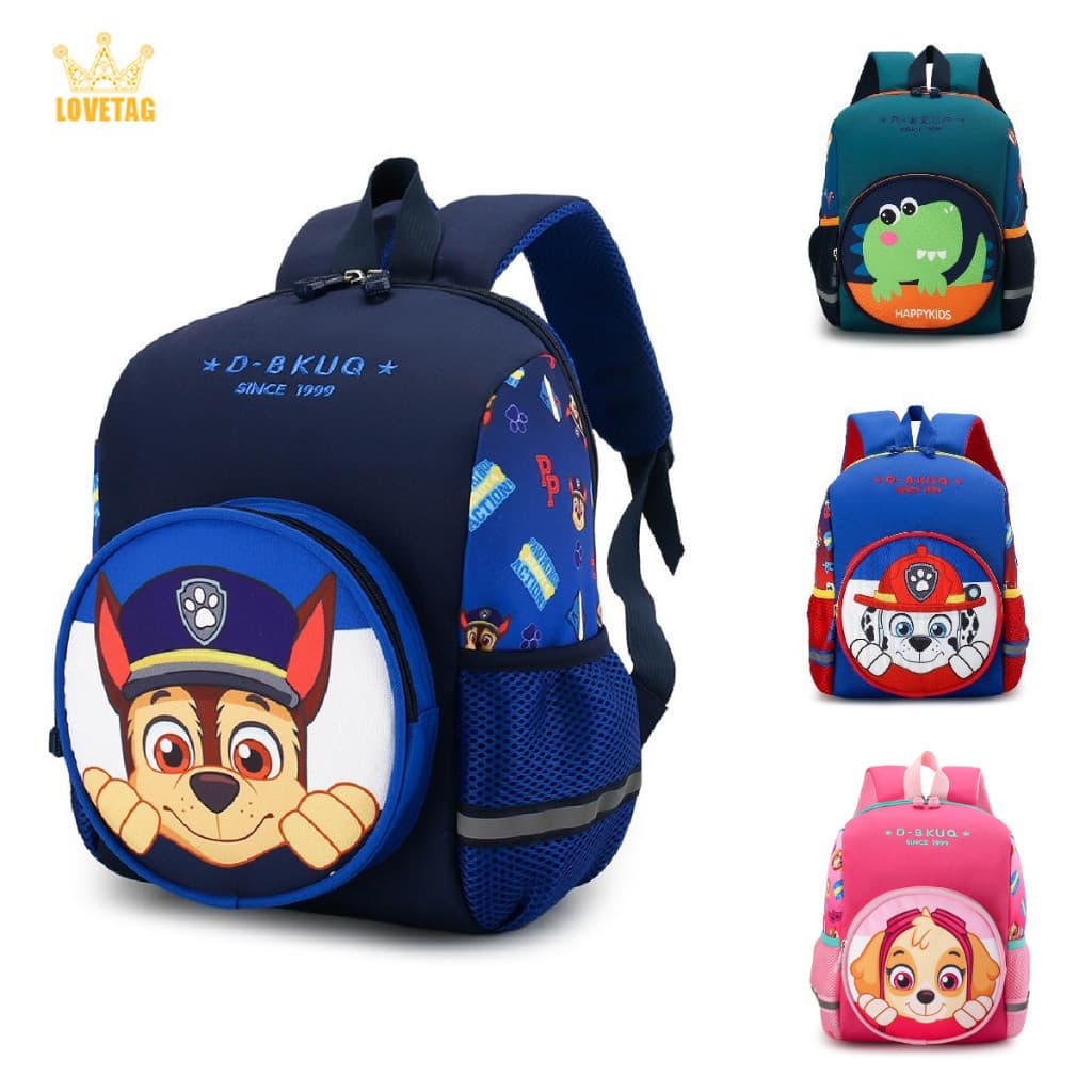 HW Kids Backpack Patrol Drawing Canine Claws/School Para Crianças Chase/Skye Dog Mickey Hero Avengers Alta Qualidade YRT