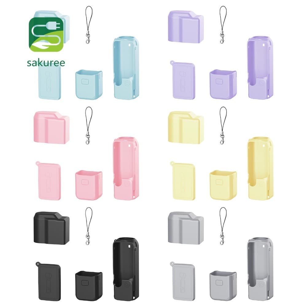 Capa De Silicone Para DJI OSMO Pocket 4 Combo Protetora Resistente A Arranhões